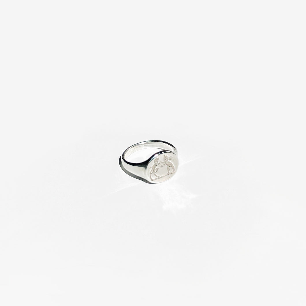 'Pan&Eros' Ring von Elisabeth Schotte