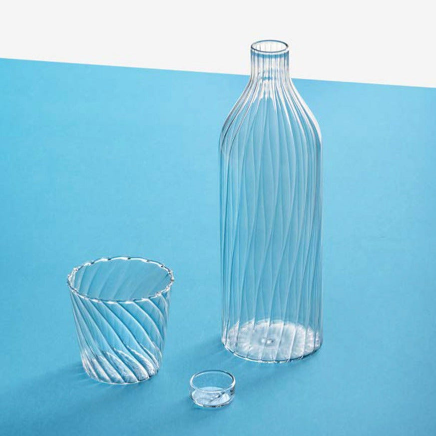 Carafe à anse Liberta - Carafe design en verre - Ichendorf