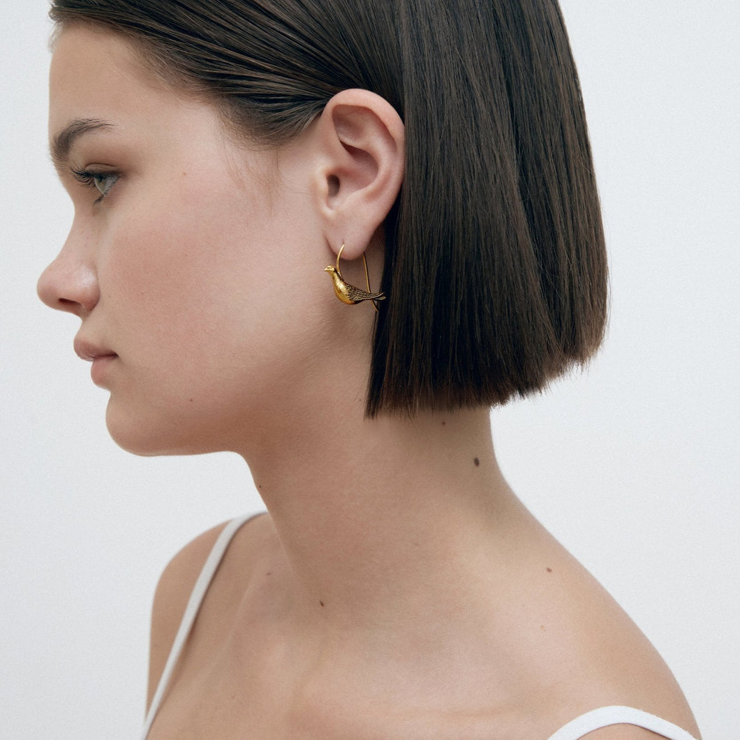 'Dove Earrings' von Elisabeth Schotte