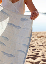 Load image into Gallery viewer, 'Merellä' sauna and bath towel by Elina Helenius
