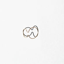 Load image into Gallery viewer, &#39;Double Wire Earcuff&#39; by Saskia Diez

