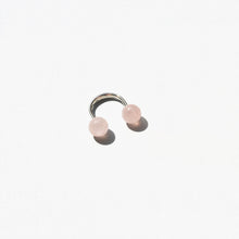 Load image into Gallery viewer, &#39;Color Sling Ring No1 Rosenquartz&#39; by Saskia Diez
