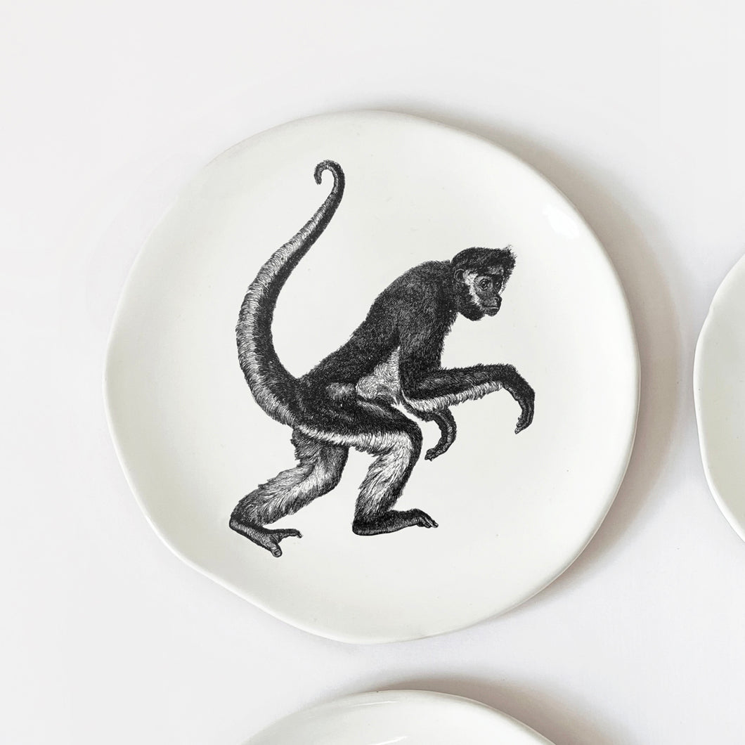Kühn Keramik x Süper Store: Plate Set 'Monkeys'
