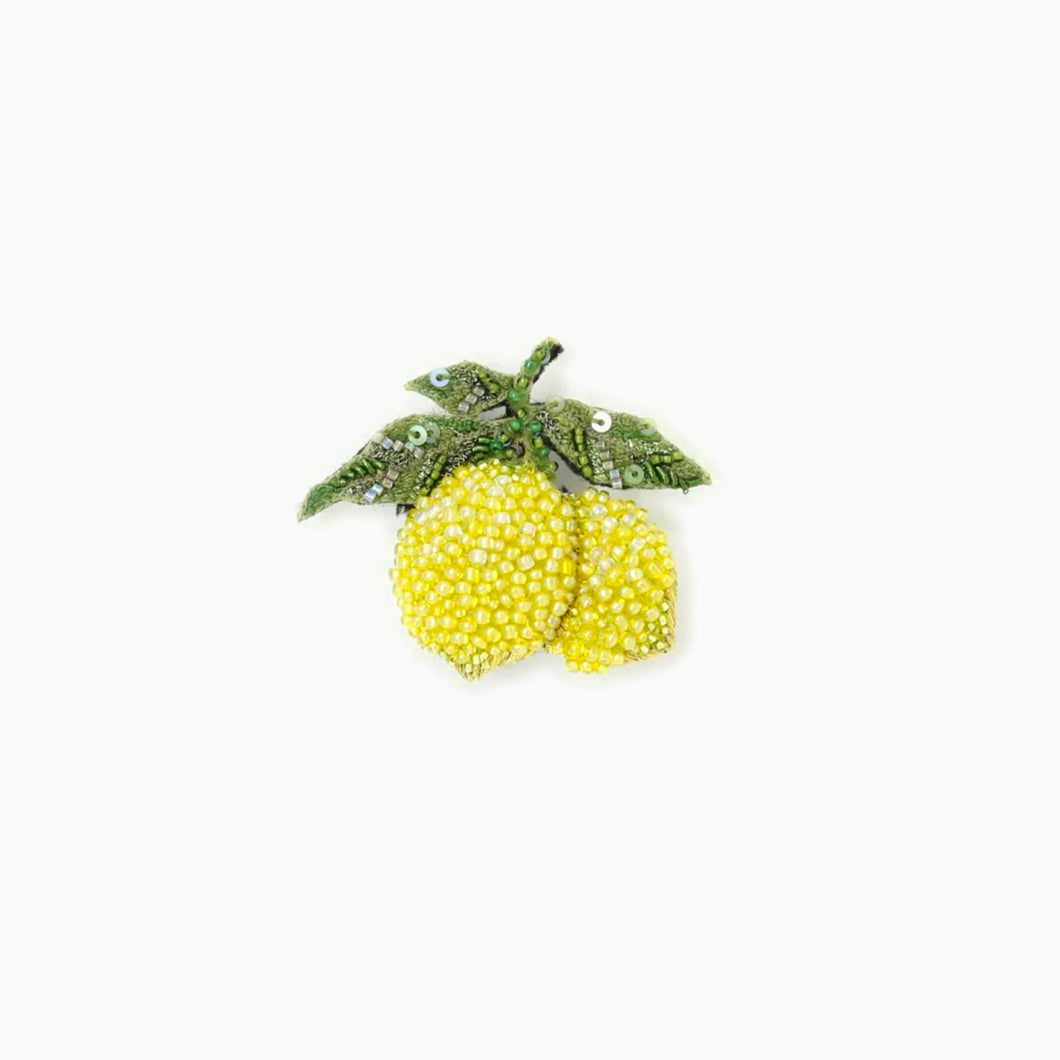 'Amalfi Lemons' brooch by Trovelore