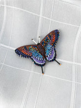 Load image into Gallery viewer, &#39;Red-spotted purple butterfly&#39; brooch by Trovelore
