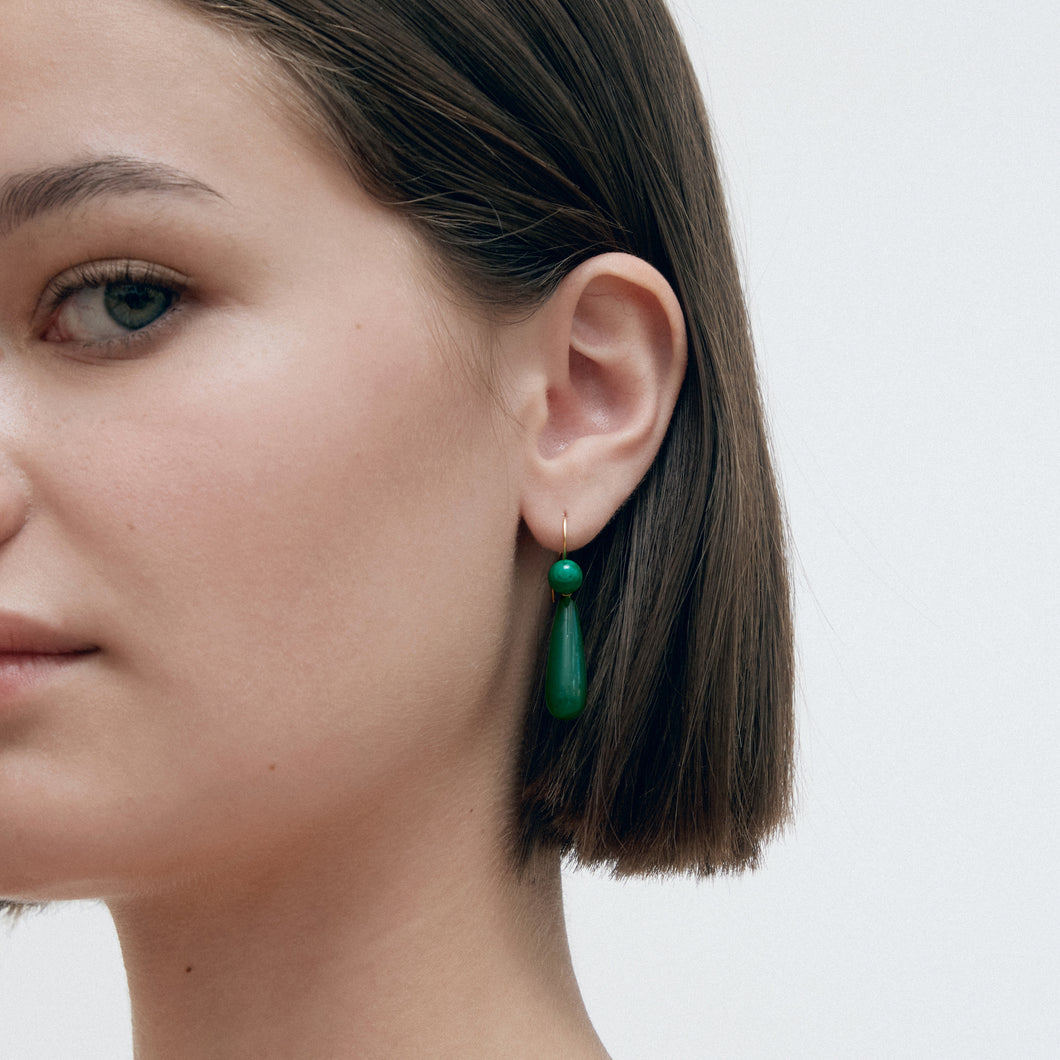 'Chrysalis' earrings by Elisabeth Schotte