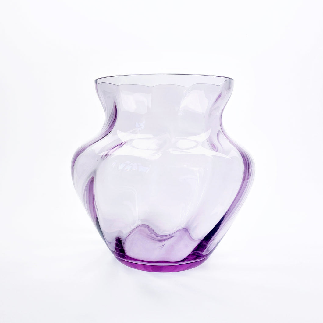 Große 'Dahlia' Vase in violet