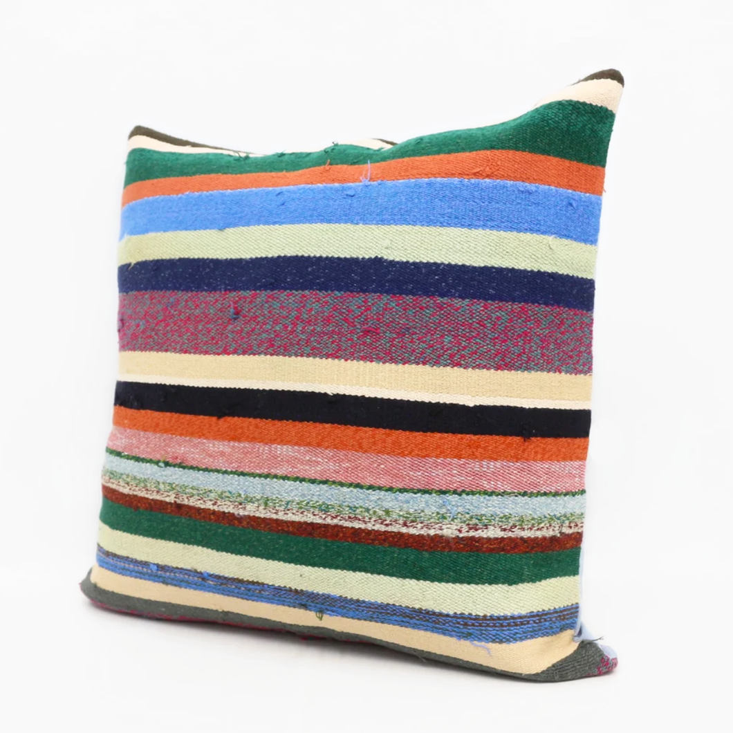 Vintage kilim floor pillow 70x70cm