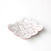 Load image into Gallery viewer, 'Musubi Kissho' plate by Taseigama
