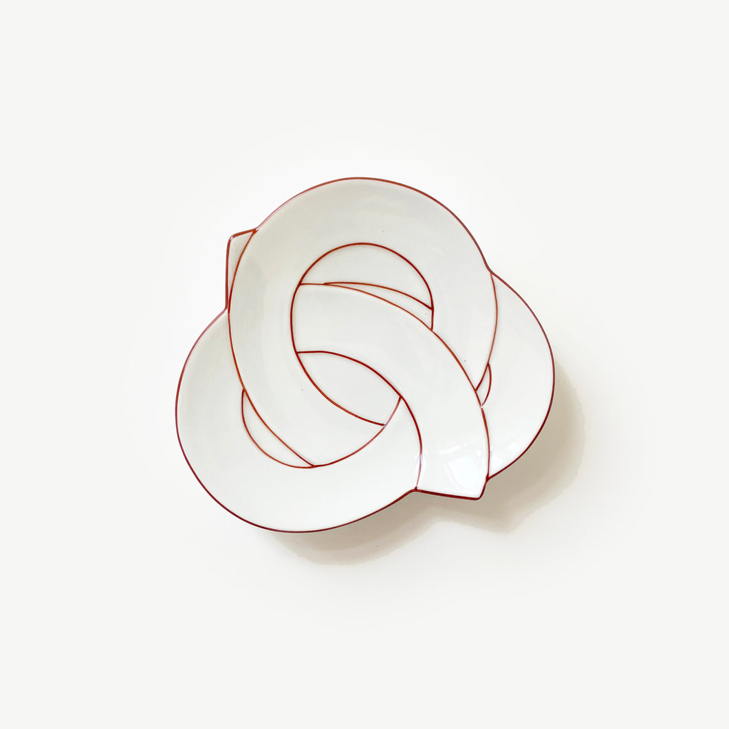 'Musubi' plate M by Taseigama