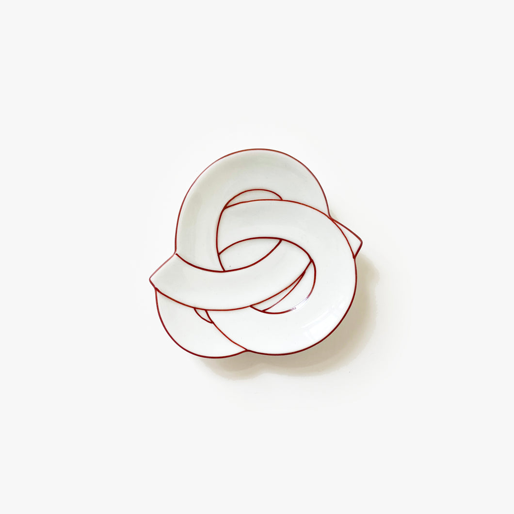 'Musubi' plate S by Taseigama