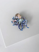 Load image into Gallery viewer, &#39;Day Octopus&#39; brooch by Trovelore
