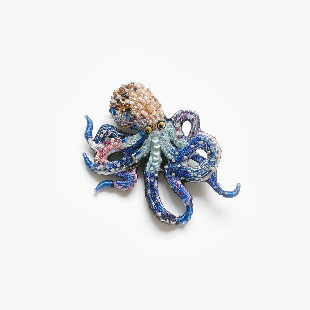 'Day Octopus' brooch by Trovelore