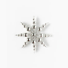 Load image into Gallery viewer, Bohemian glass bead ornament 'Christmas star'
