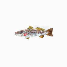 Load image into Gallery viewer, &#39;Spottet Trout&#39; brooch by Trovelore
