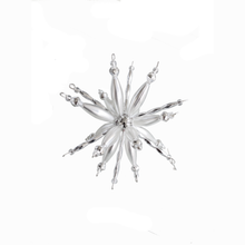 Load image into Gallery viewer, Bohemian glass bead ornament 'Star in all directions'

