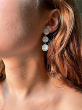 Load image into Gallery viewer, ‘Triple Halo Earrings&#39; by Elisabeth Schotte
