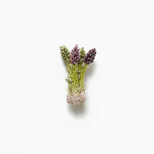 Load image into Gallery viewer, 'Asparagus' brooch by Trovelore
