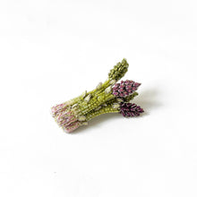 Load image into Gallery viewer, 'Asparagus' brooch by Trovelore
