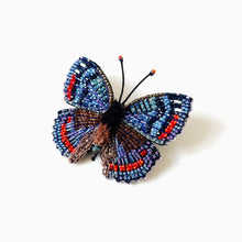 Load image into Gallery viewer, 'Red-spotted Admiral Butterfly' brooch by Trovelore
