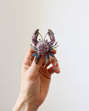 Load image into Gallery viewer, 'Pink Forest Crab' brooch by Trovelore
