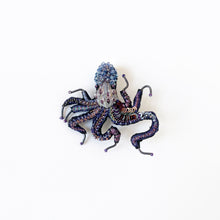 Load image into Gallery viewer, 'Common Octopus' brooch by Trovelore
