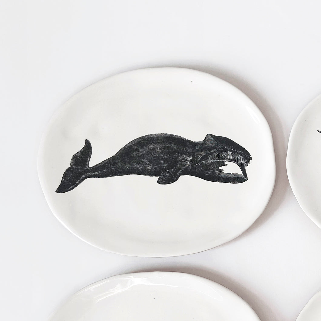 Kühn Keramik x Süper Store: Plate set 'Whales'