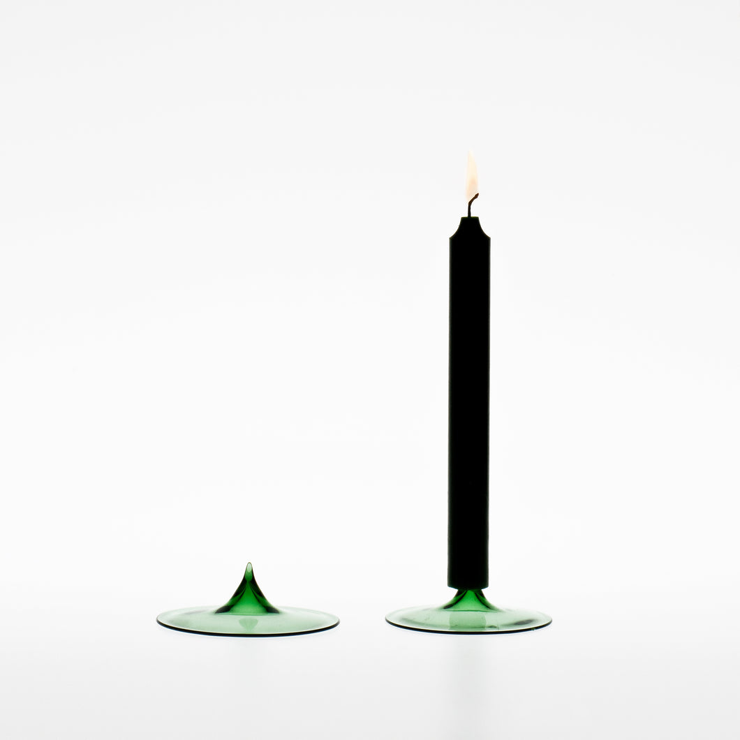 'A la pointe' candle holder by Laurence Brabant