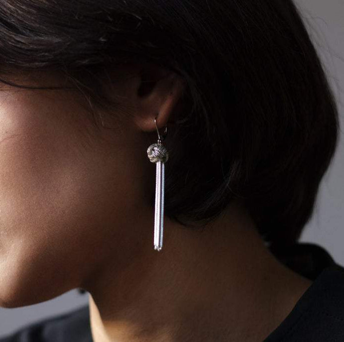 'Big Knot Earrings' by Saskia Diez