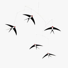 Load image into Gallery viewer, &#39;5 Swallows&#39; Mobile by Flensted
