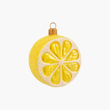 Load image into Gallery viewer, Holiday Ornament &#39;Lemon half&#39;
