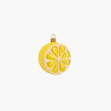 Load image into Gallery viewer, Holiday Ornament &#39;Lemon half&#39;
