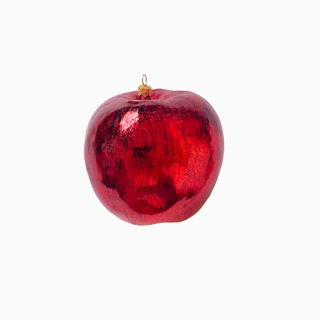 Holiday Ornament 'Big Red Apple'